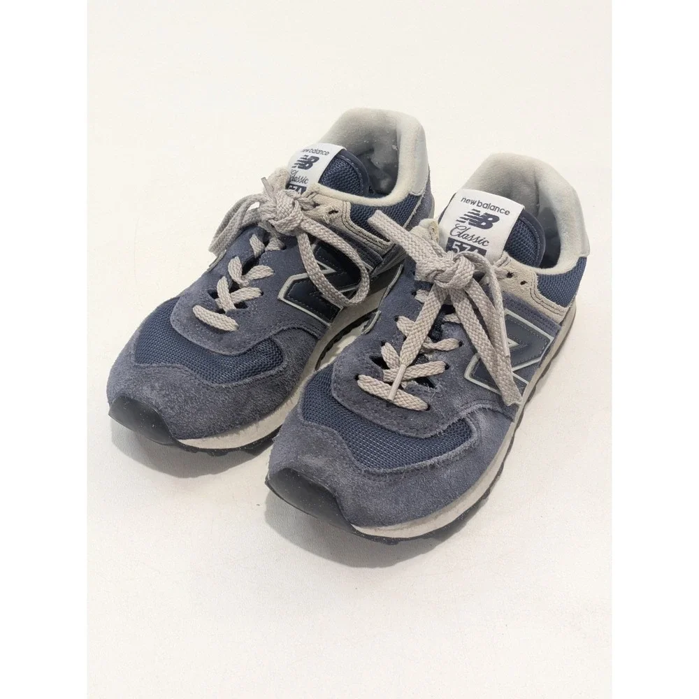 New Balance Women 574 Classic WL574EVN Navy Blue Size 7